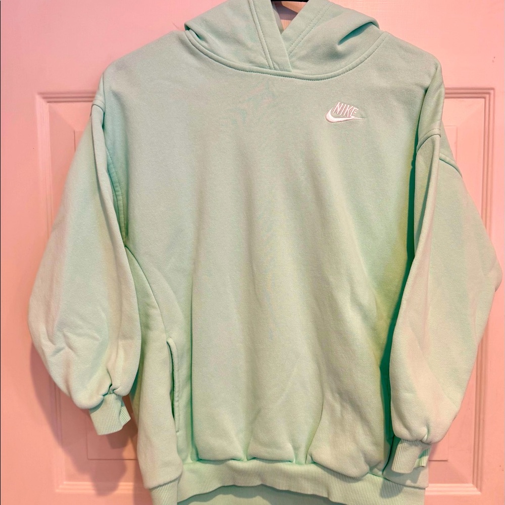 Girls Teal Nike Hoodie - Excellent Condition